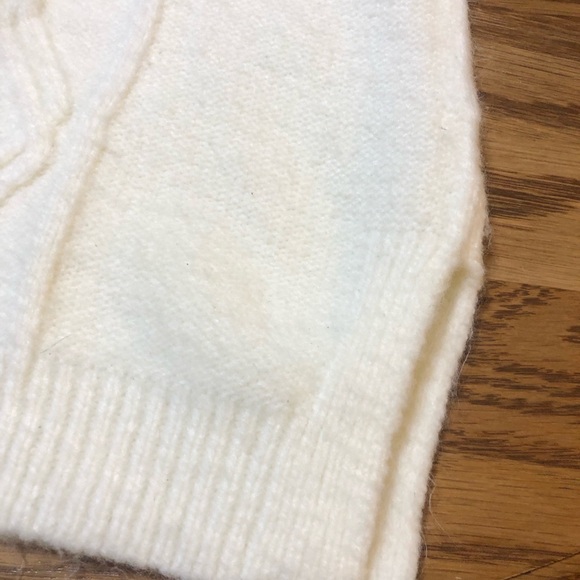 Talbots Ladies Medium White Sweater Vest Perfect for Fall Women’s M Med - Picture 5 of 10